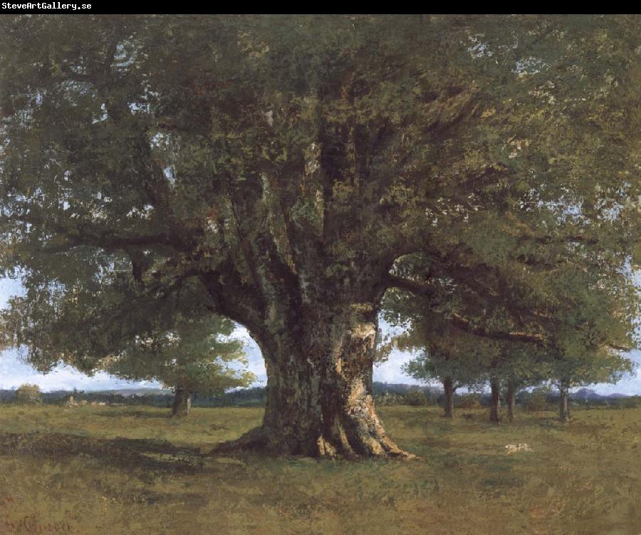 Gustave Courbet The Oak of Flagey